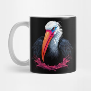 Stork Smiling Mug